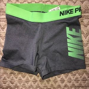 Nike pro spandex shorts
